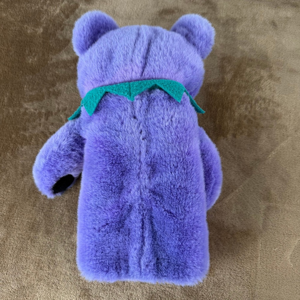 Rare Grateful Dead Purple Dancing Bear Golf Club Head Cover Plush Driver Cover - Picture 3 of 9